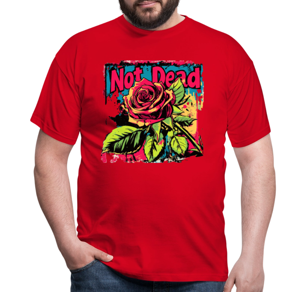 Den Eviga Rosen, T-shirt herr - röd