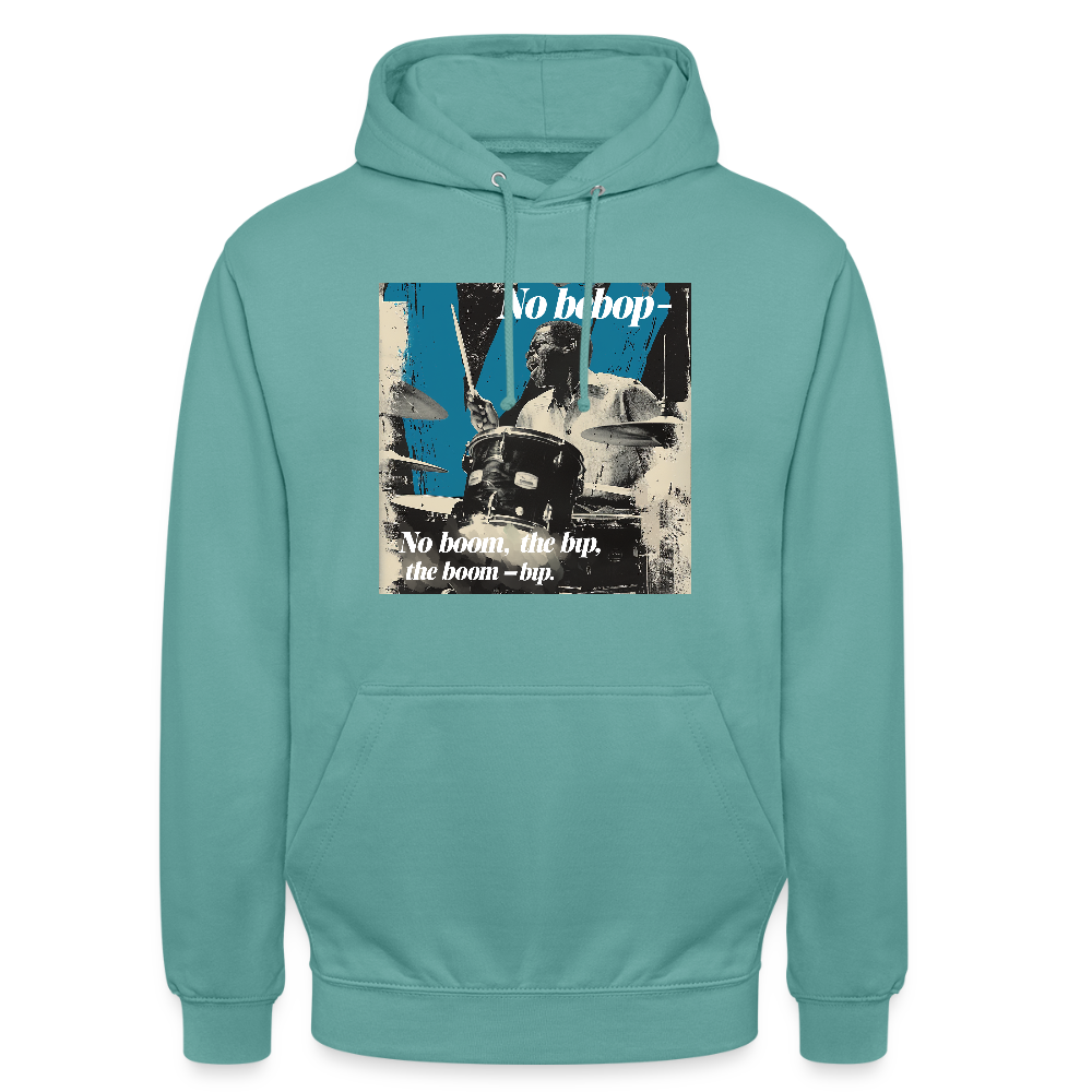 Push It Bebop, Luvtröja unisex - pastellturkos