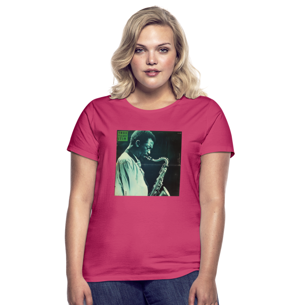 Gåtfull figur i jazzens underground, T-shirt dam - azalea