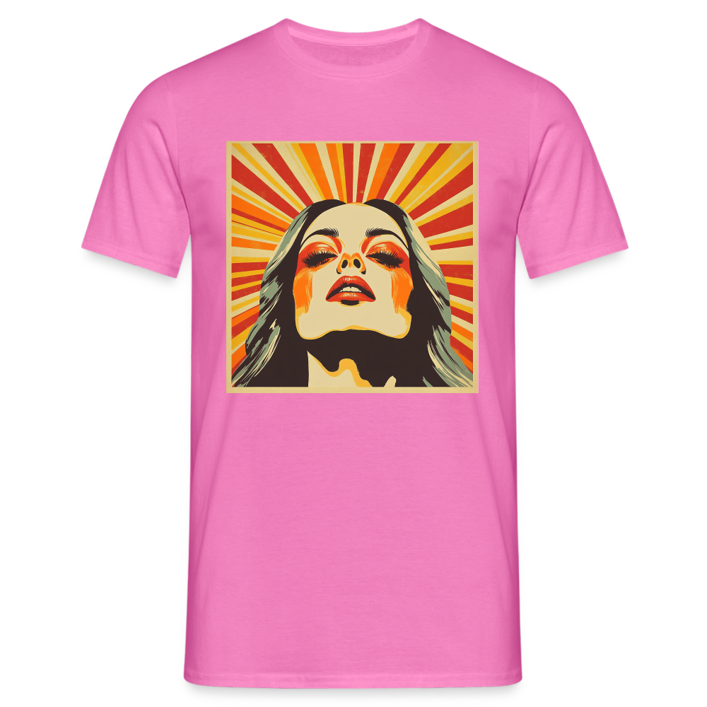 Dagens Första Strålar, T-shirt herr - rosa