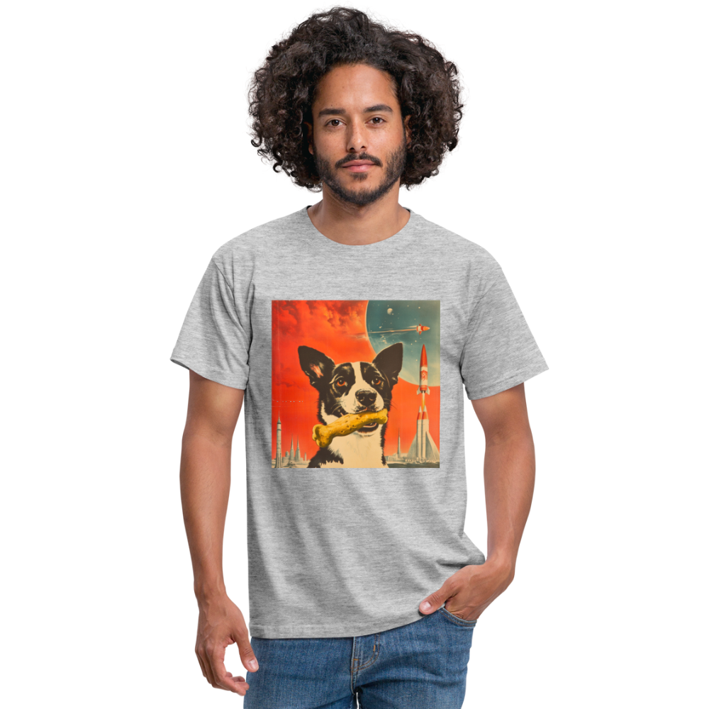 Stjärnorna Nära, T-shirt herr - gråmelerad