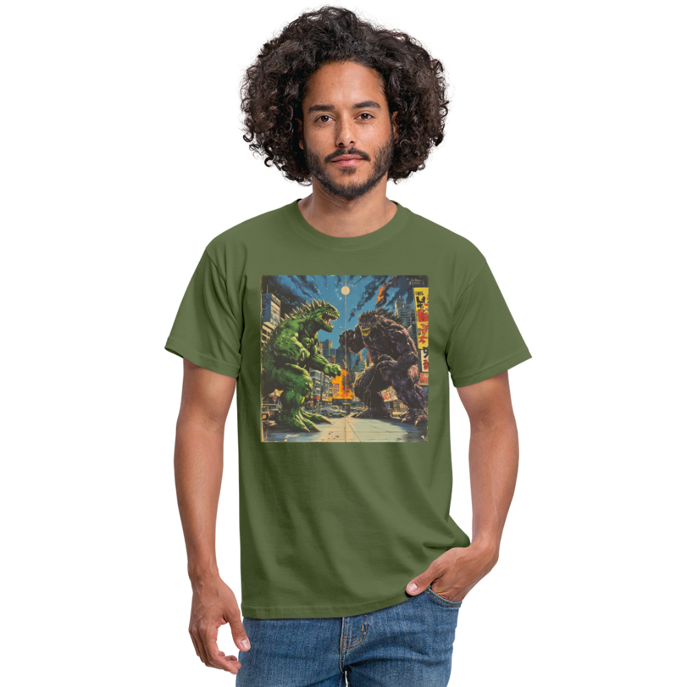 Kampen vid Solnedgången, T-shirt herr - Militärgrön