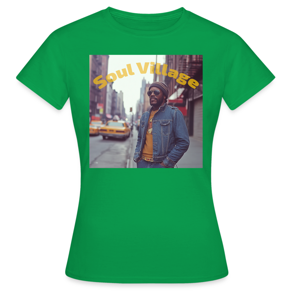 Soul Village, T-shirt dam - kellygrön
