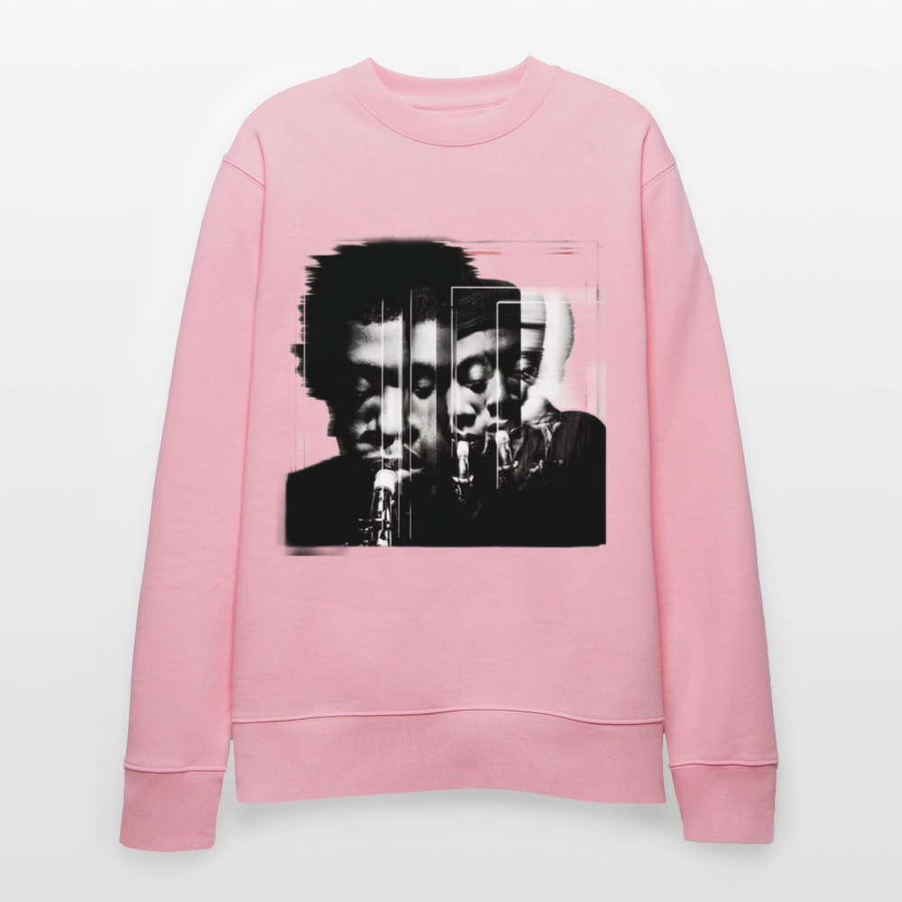 Between Breaths, Ekologisk sweatshirt CHANGER unisex från Stanley/Stella - ljusrosa