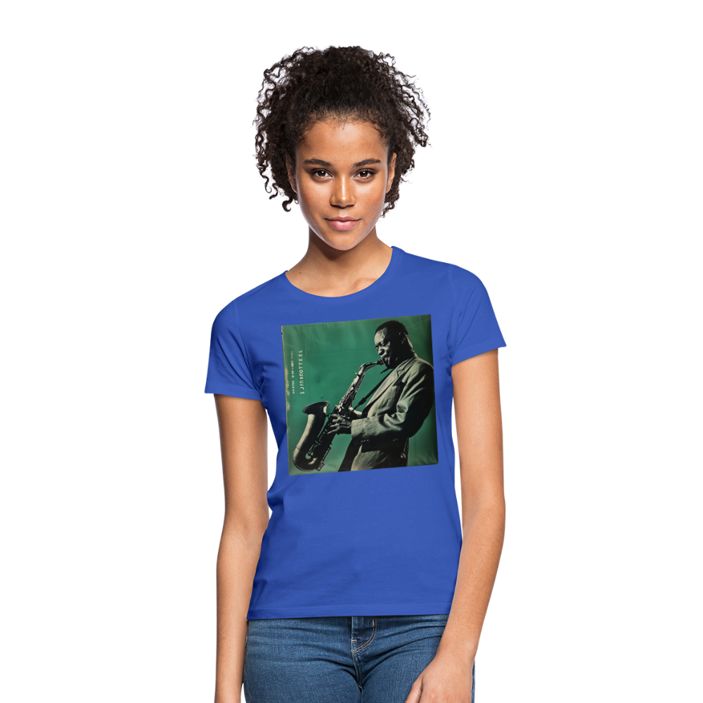 Nattens Toner i New York, T-shirt dam - royalblå