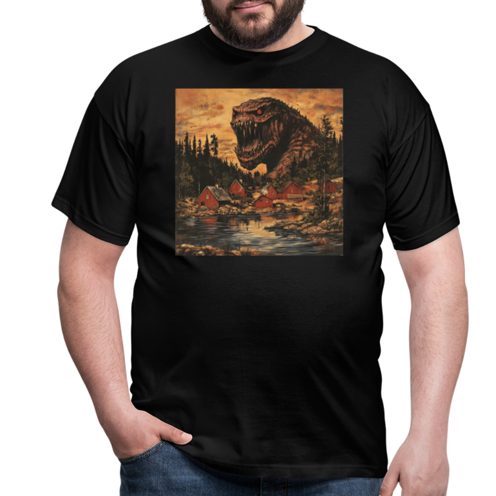 När Draken Vaknade vid Siljan, T-shirt herr - svart
