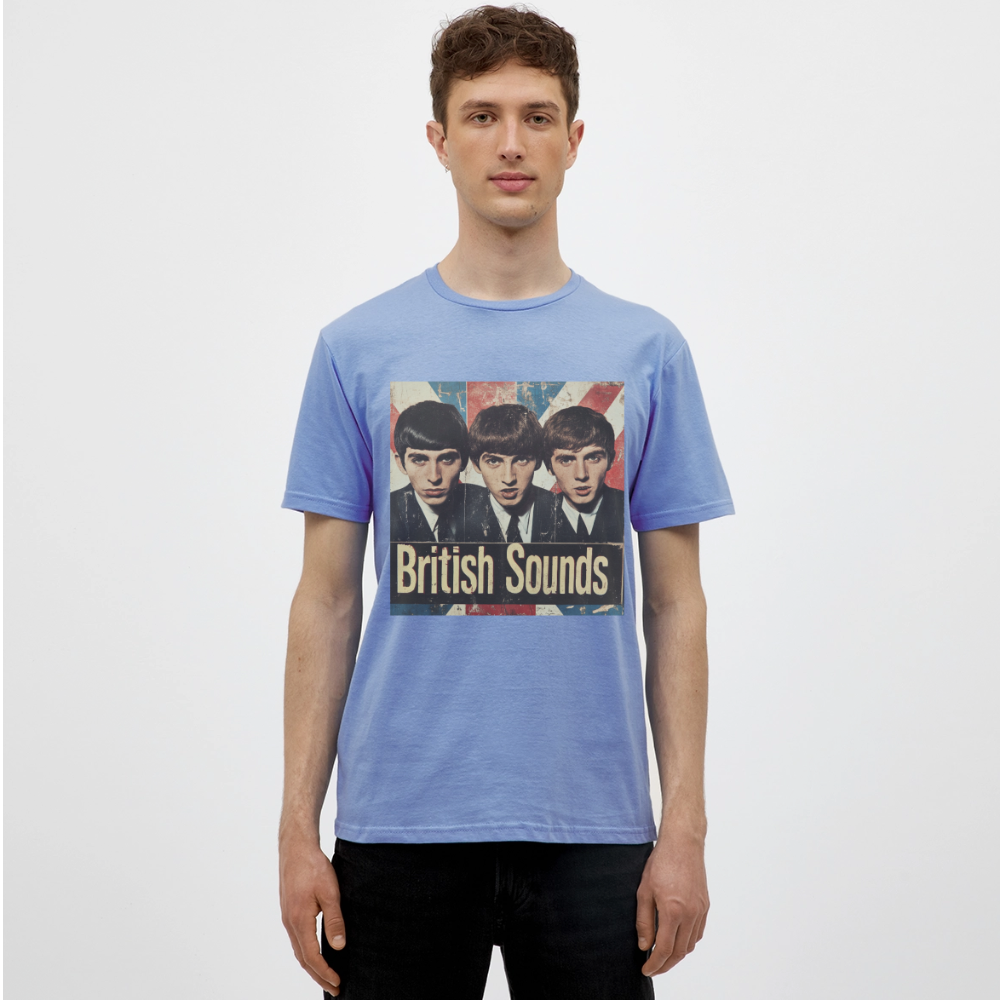 British sounds 1965, T-shirt herr - carolina blue