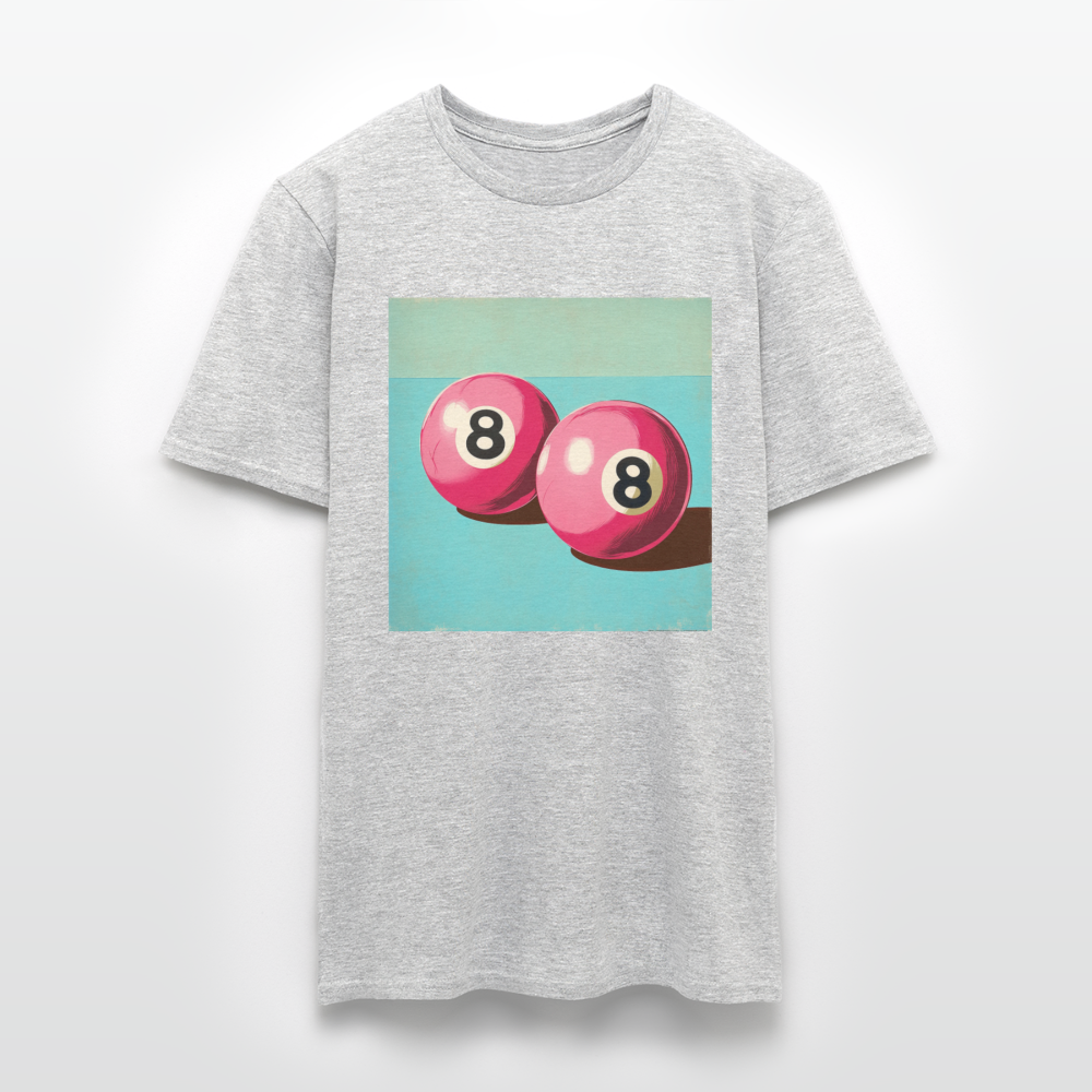 Rosa Rivaler, T-shirt herr - gråmelerad