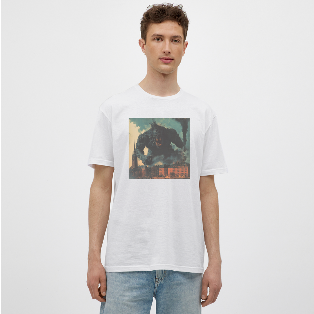 Helvetesstorm över Staden, T-shirt herr - vit