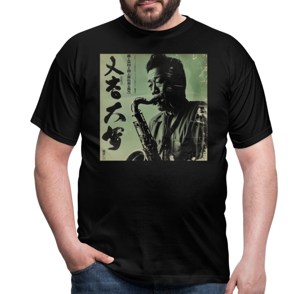 Live Mount Fuji Jazzcafé , T-shirt herr - svart