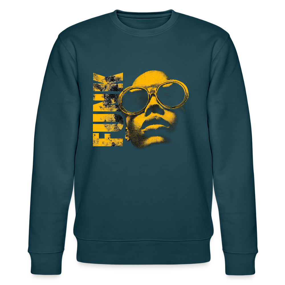 Funk Eternal, Ekologisk sweatshirt CHANGER unisex från Stanley/Stella - mörk petrol