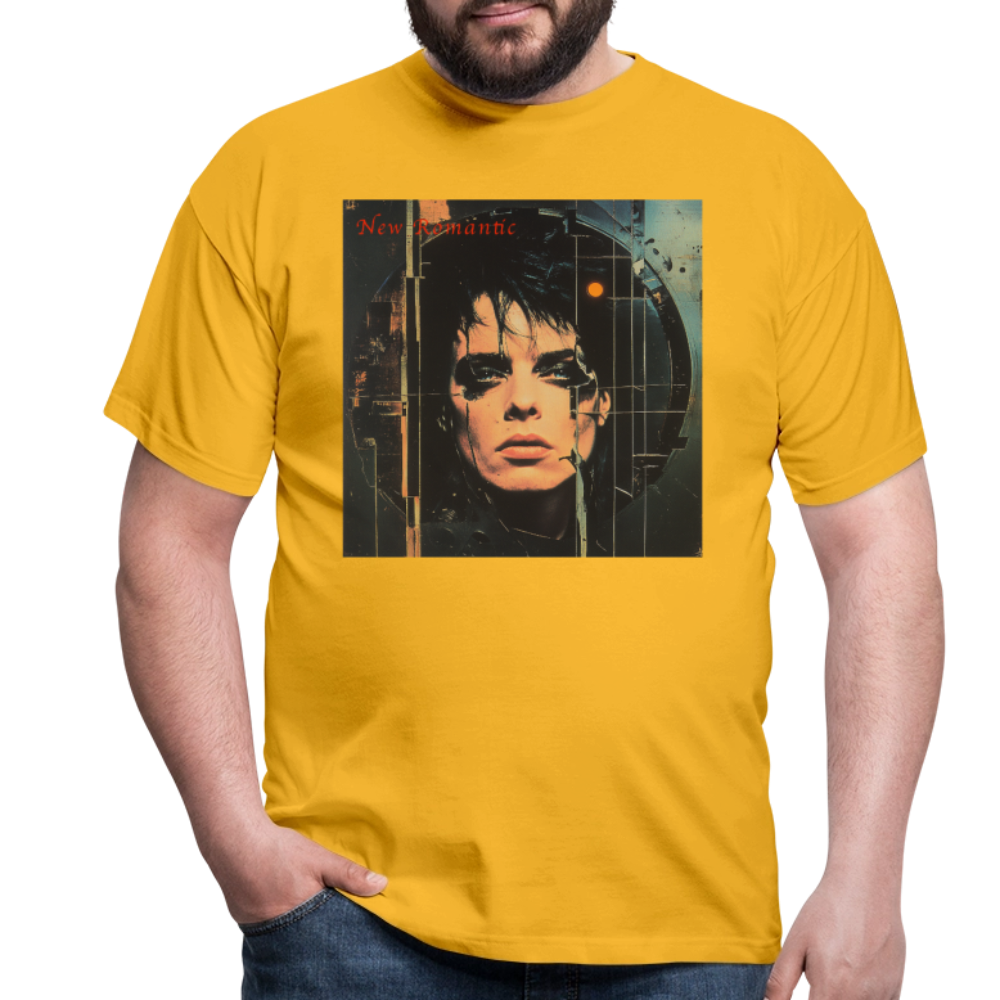 New Romance, T-shirt herr - gul