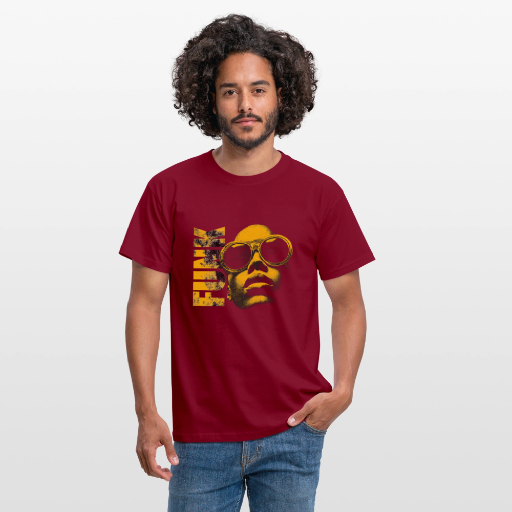 Funk Eternal, T-shirt herr - tegelröd