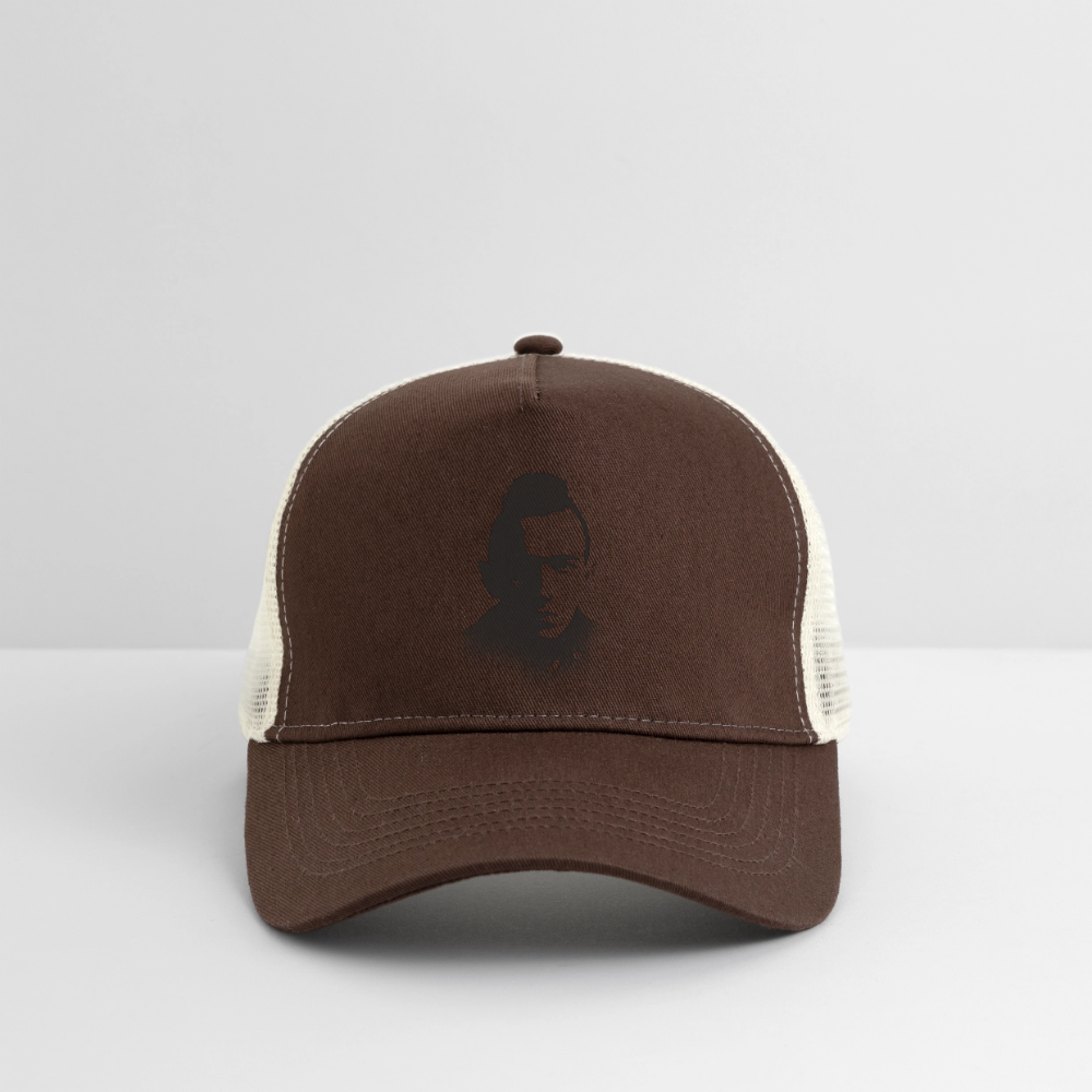 Stencil of Rebellion, Trucker Cap - brun/beige