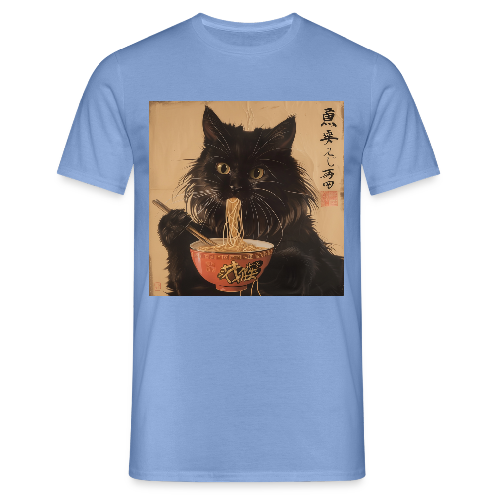 Kejsarens Katt och Ramens Hemlighet, T-shirt herr - carolina blue
