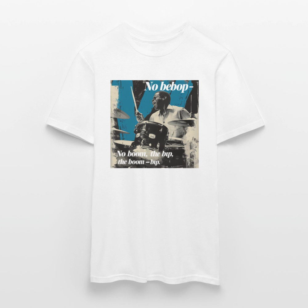 Push It Bebop, T-shirt unisex - vit