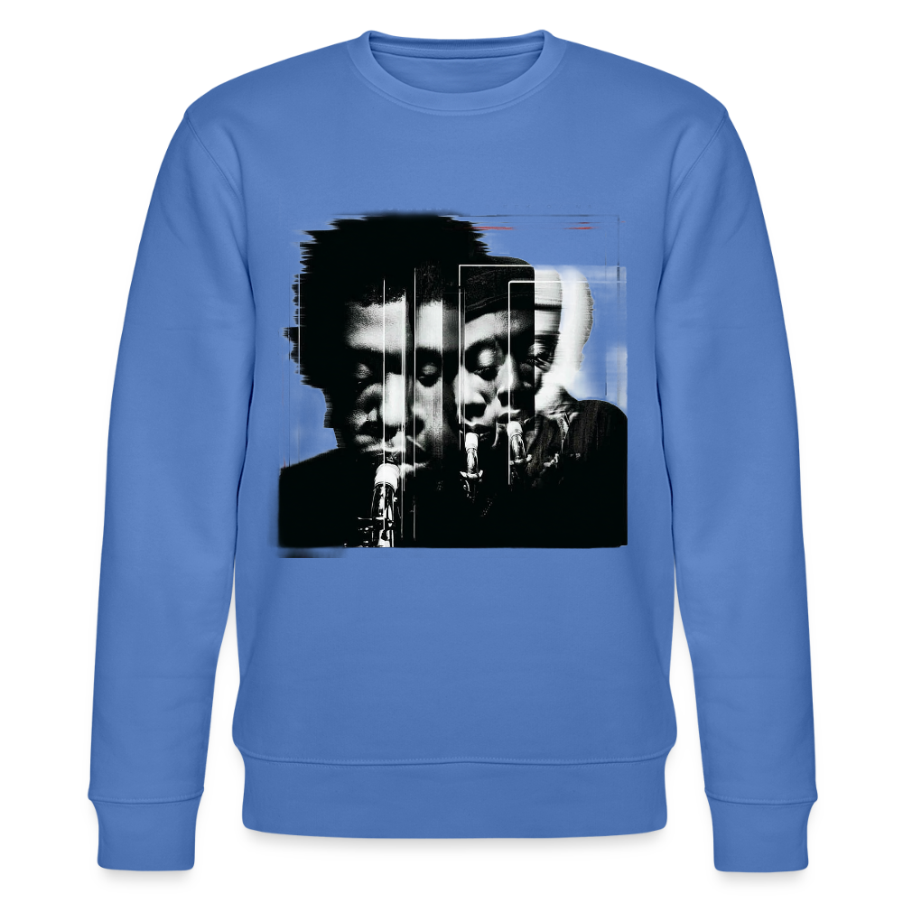 Between Breaths, Ekologisk sweatshirt CHANGER unisex från Stanley/Stella - blå