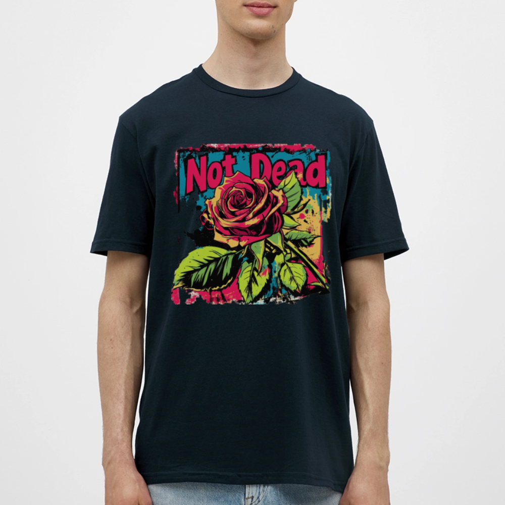 Den Eviga Rosen, T-shirt herr - marinblå