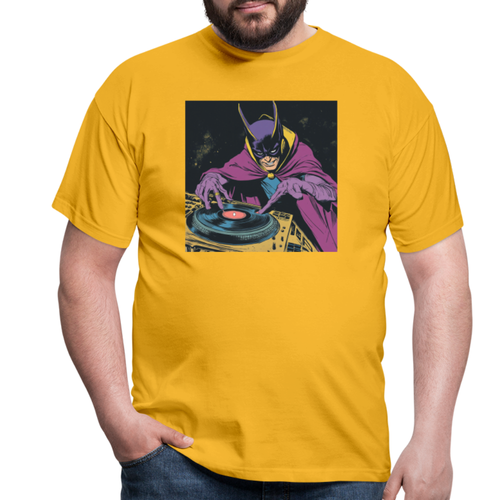 Purple Pulse, T-shirt herr - gul