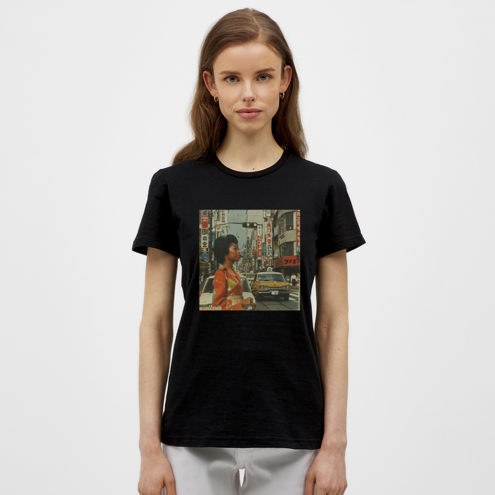 Yumi Sakamoto, T-shirt dam - svart