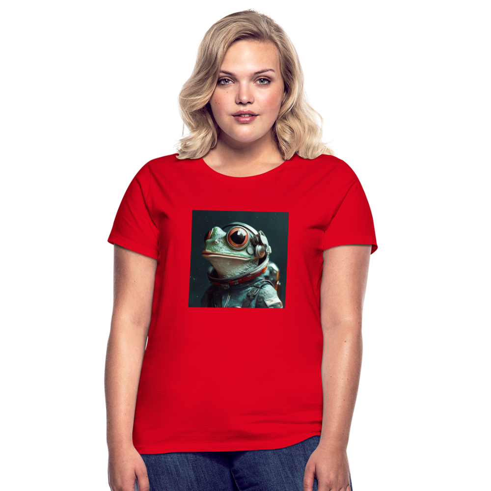 AstroFrog Amazonas, T-shirt dam - röd