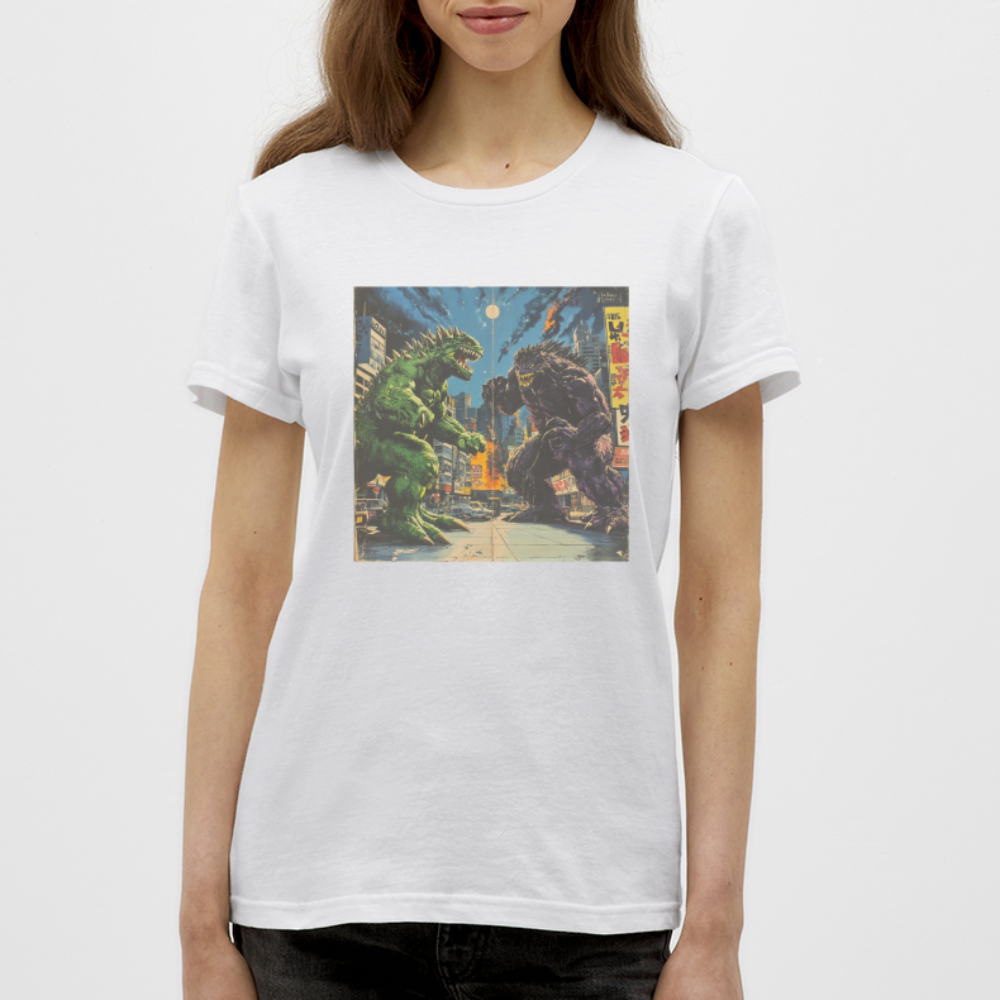 Kampen vid Solnedgången, T-shirt dam - vit