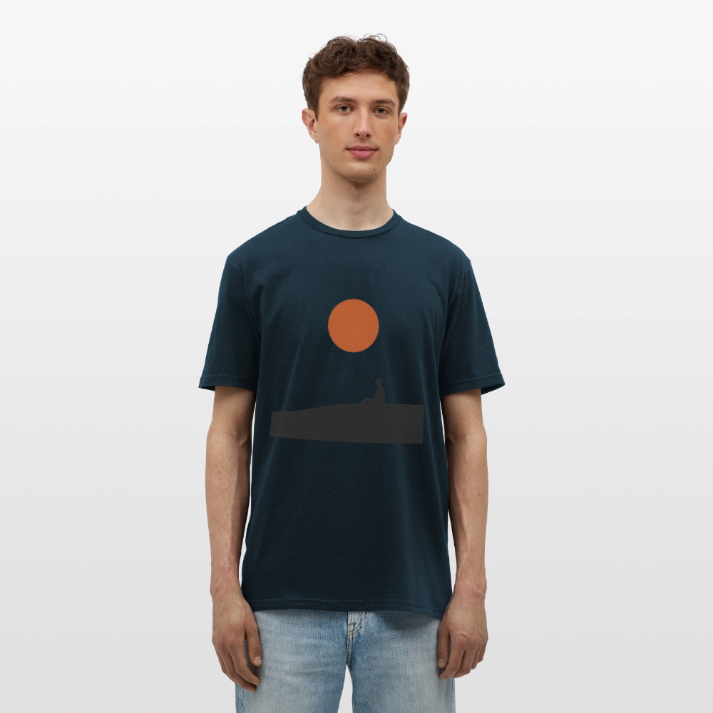 Under the sun, T-shirt unisex - marinblå