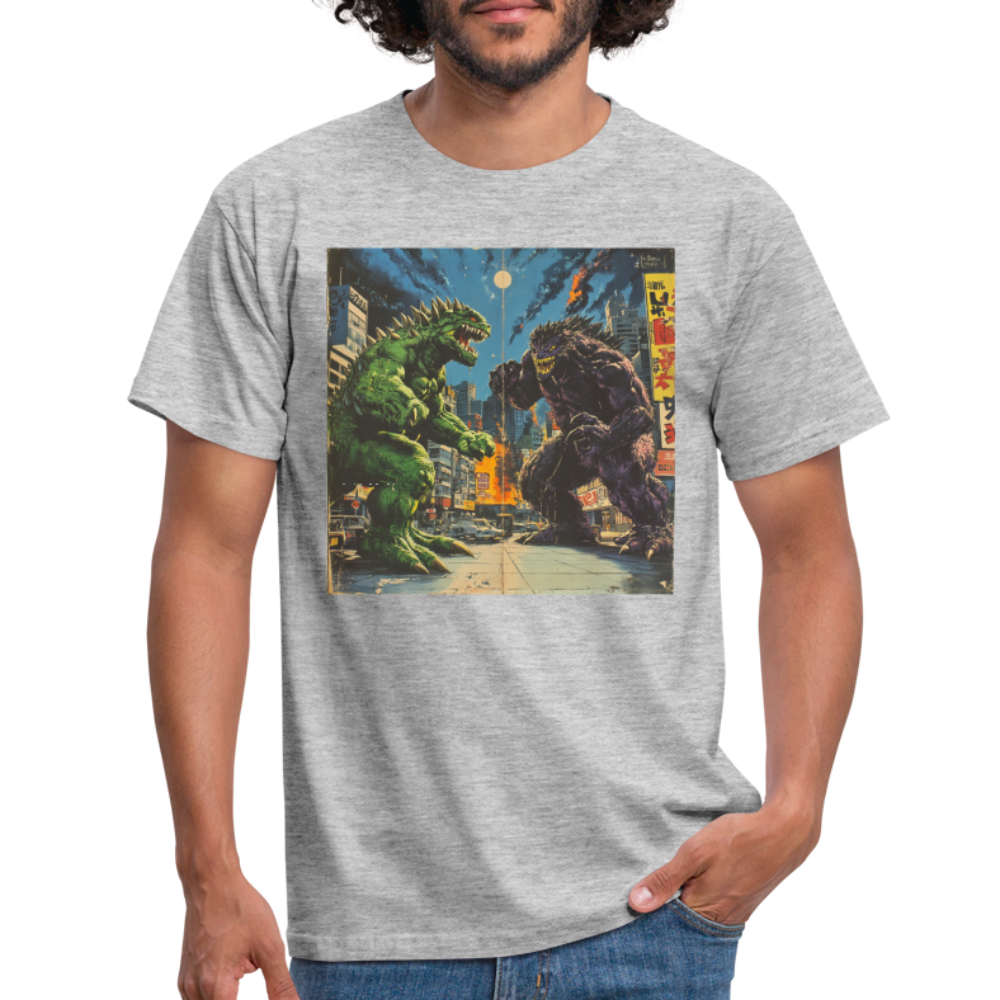Kampen vid Solnedgången, T-shirt herr - gråmelerad