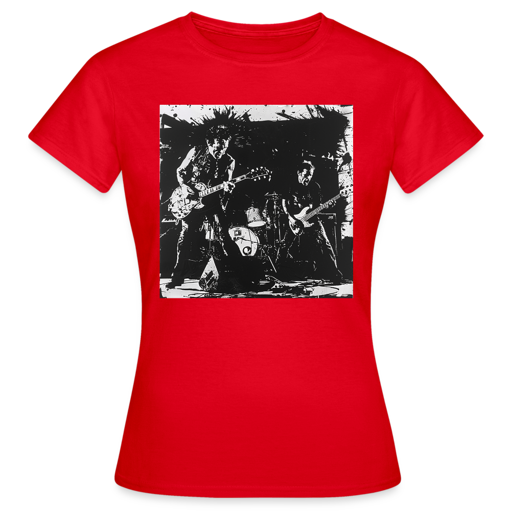 Köttfärsraseri, T-shirt dam - röd