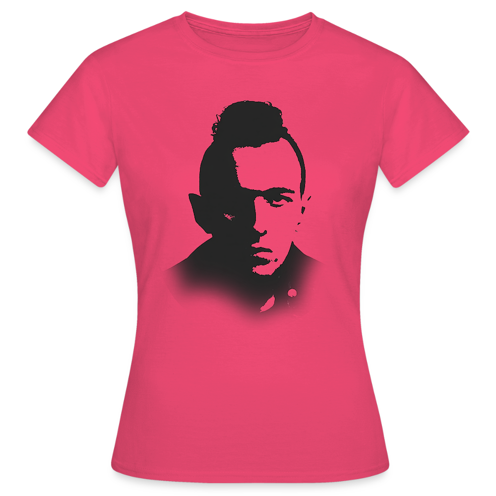 Stencil of Rebellion, T-shirt dam - azalea