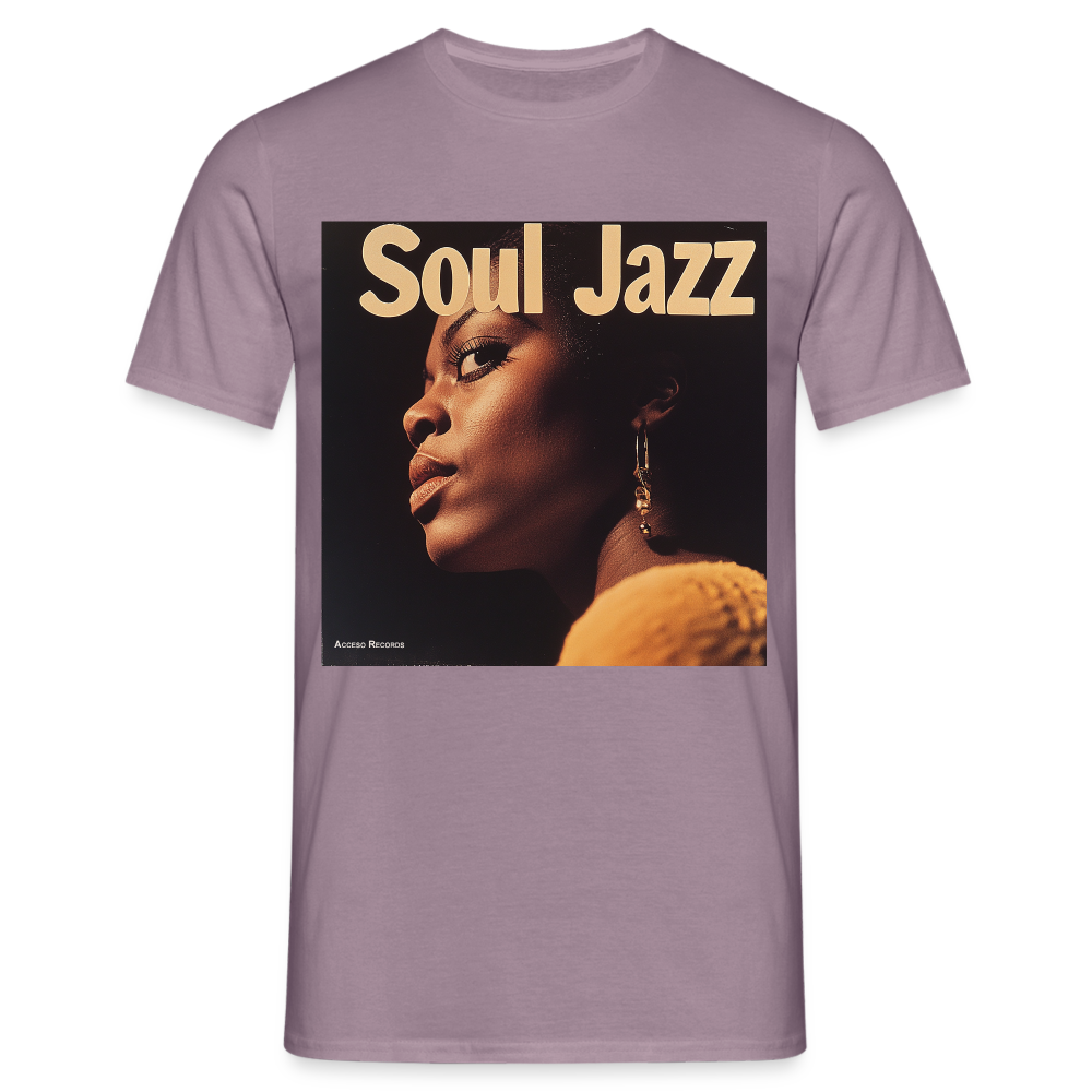 Acceso's Soul Groove: Jazz with a Beat, T-shirt herr - lilagrå