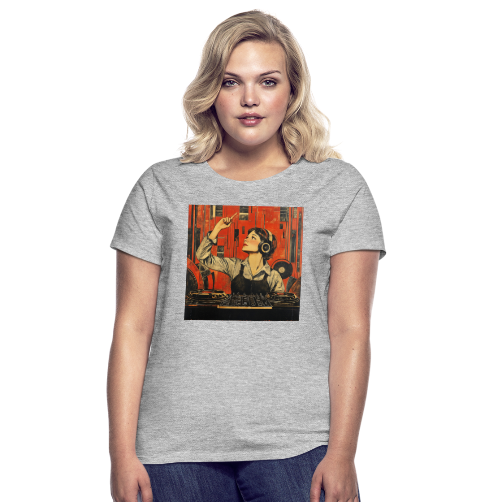 Revolutionens Rytm, T-shirt dam - gråmelerad