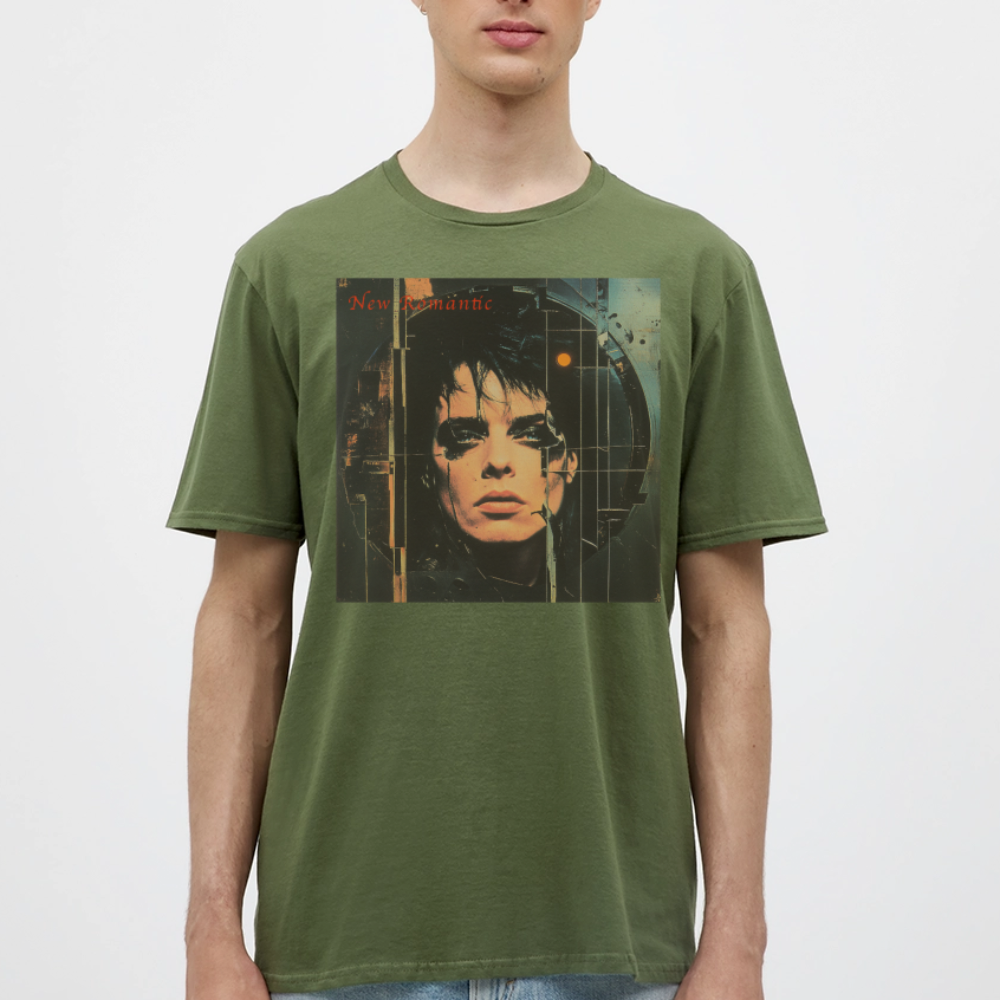 New Romance, T-shirt herr - Militärgrön