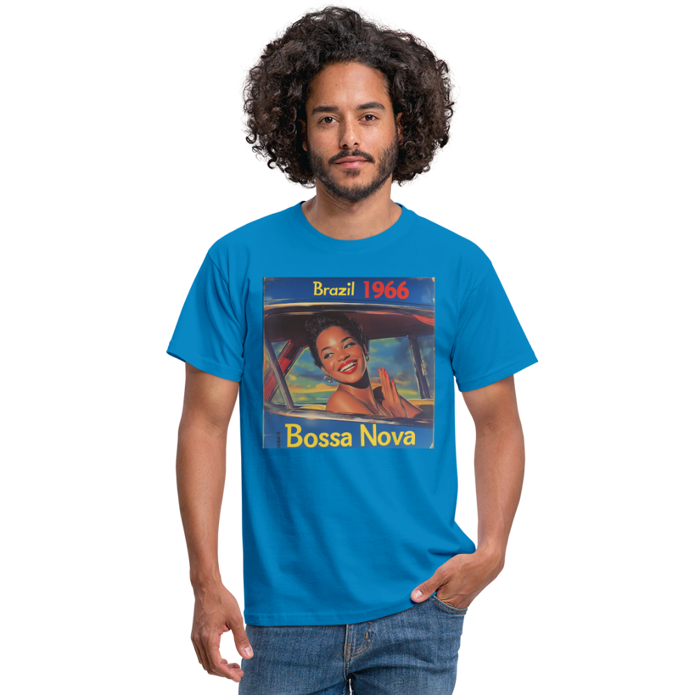 Isabela Costa, brazil 1966, T-shirt herr - kungsblå