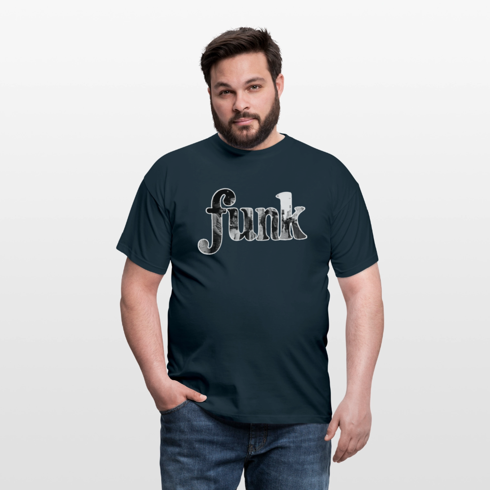Funk Vibes, T-shirt unisex - marinblå