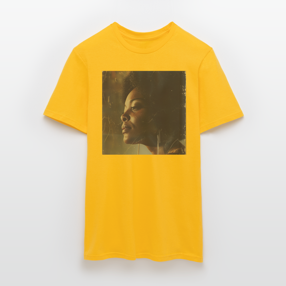 Echoes of Blue, T-shirt herr - gul