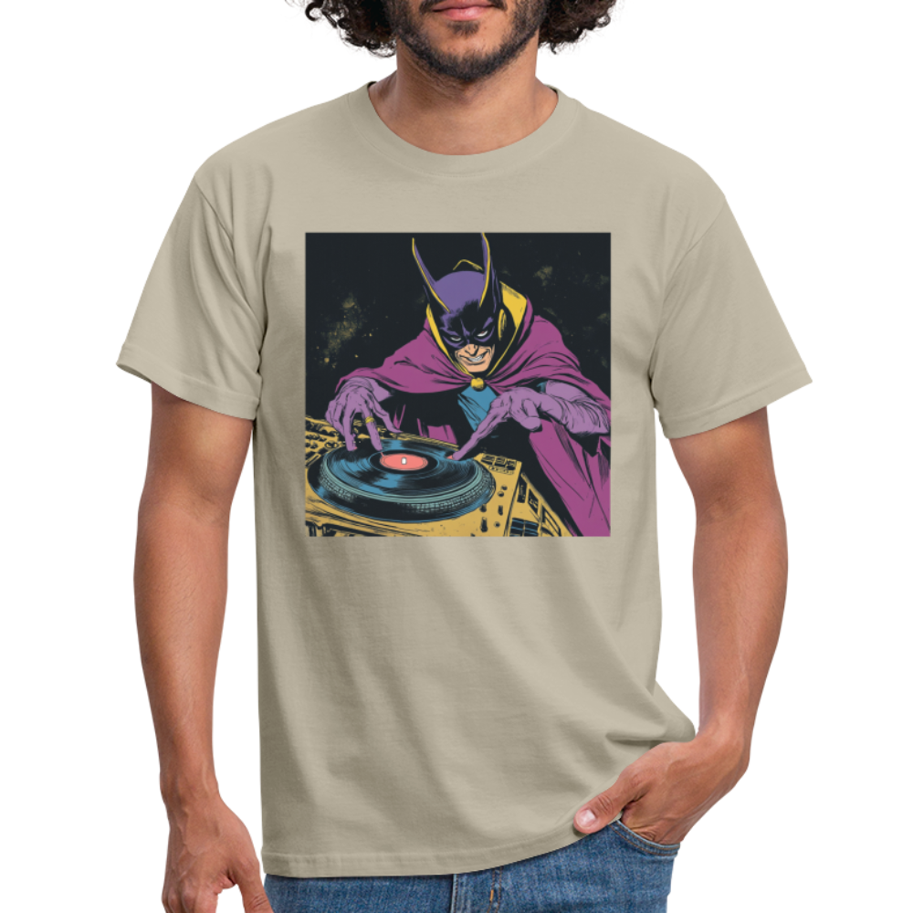 Purple Pulse, T-shirt herr - sandbeige