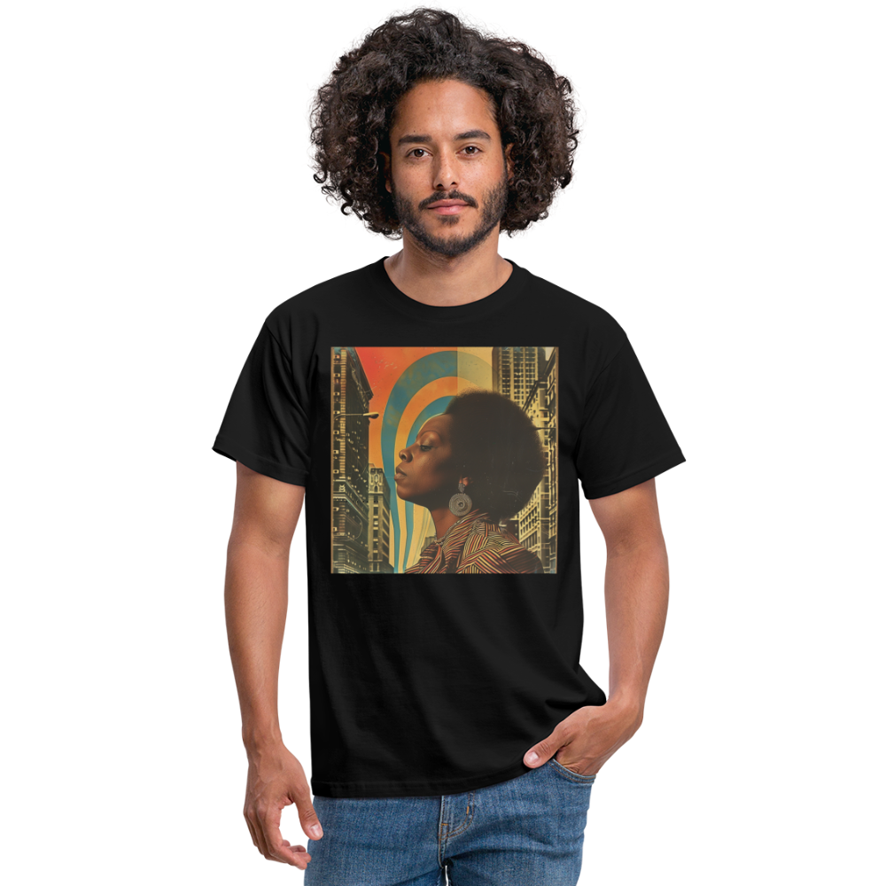 Jazz in the Moonlight, T-shirt herr - svart