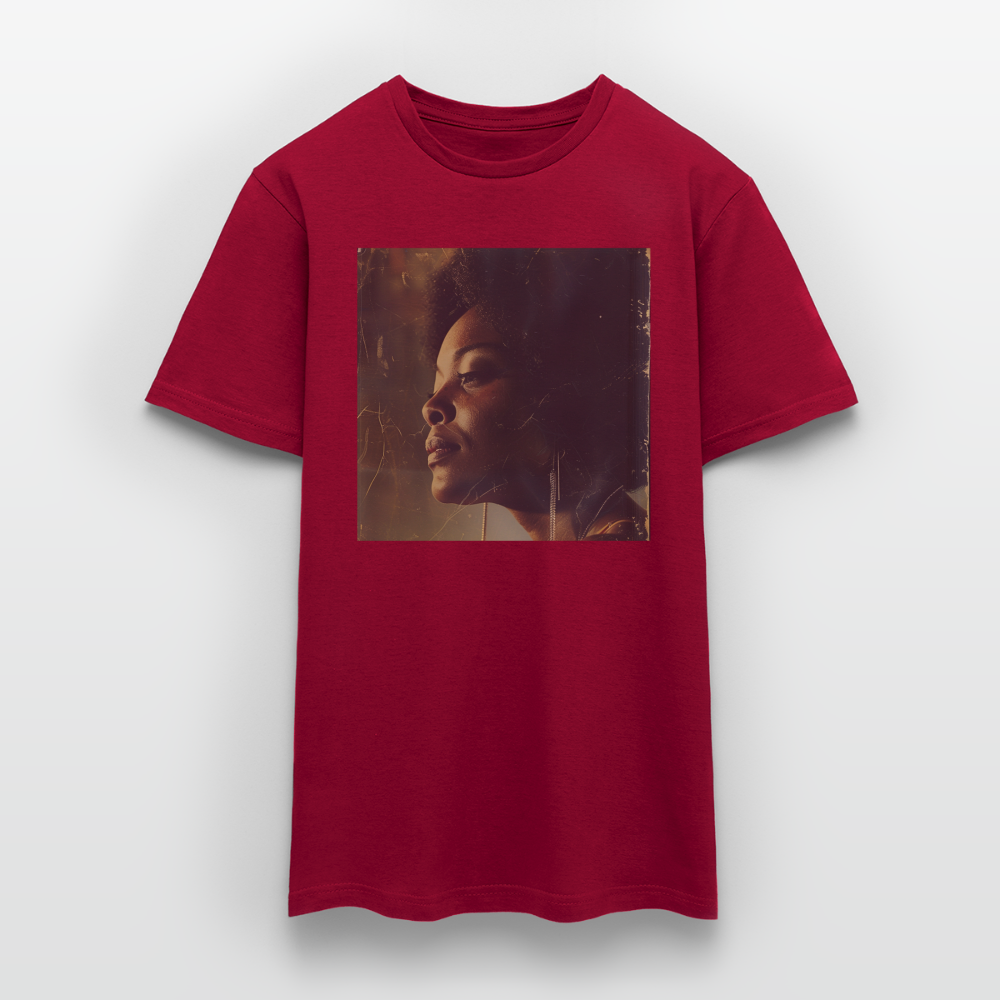 Echoes of Blue, T-shirt herr - tegelröd