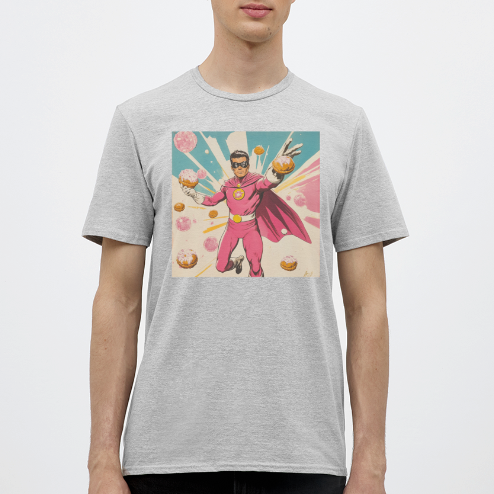 Frosting-Fury, T-shirt herr - gråmelerad