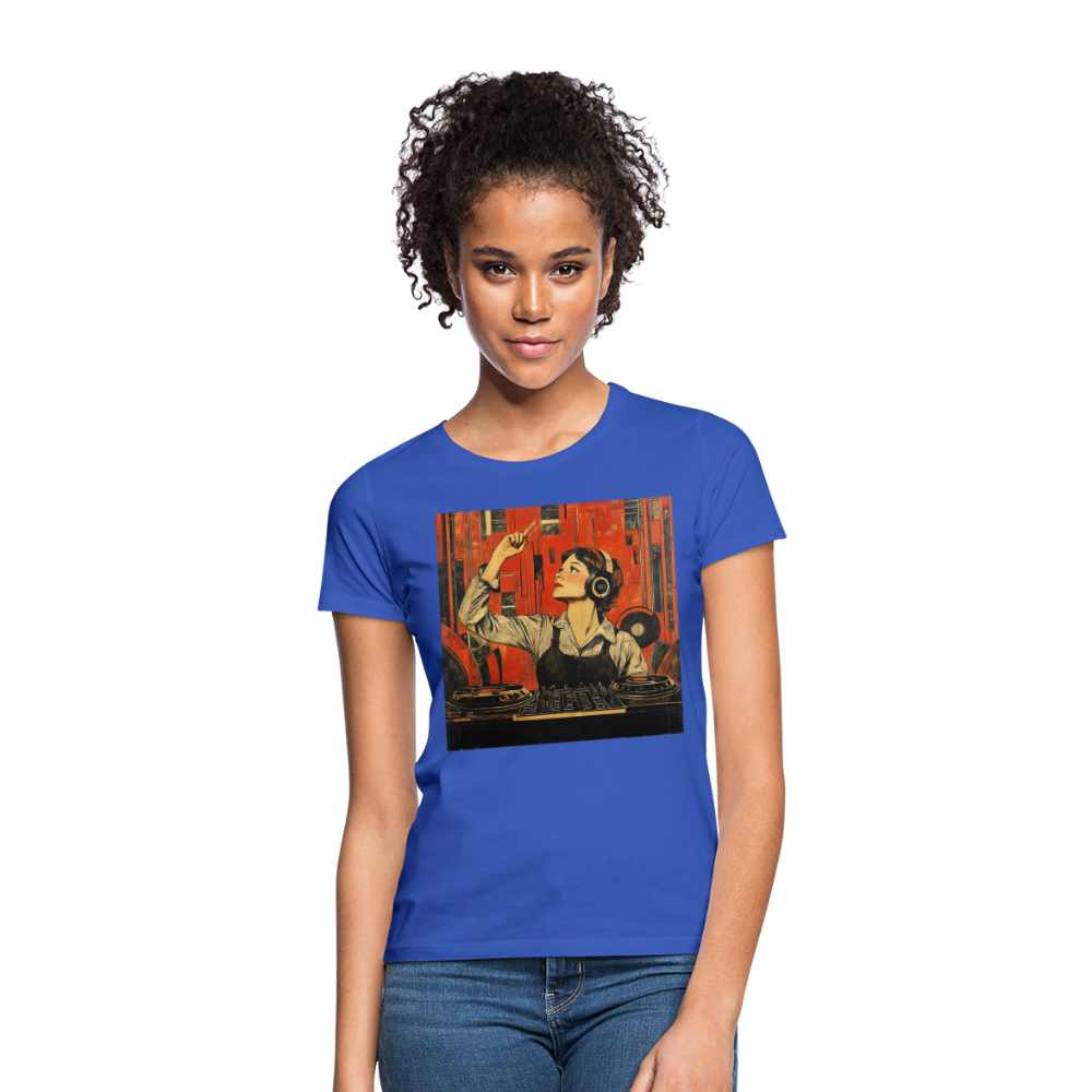 Revolutionens Rytm, T-shirt dam - royalblå
