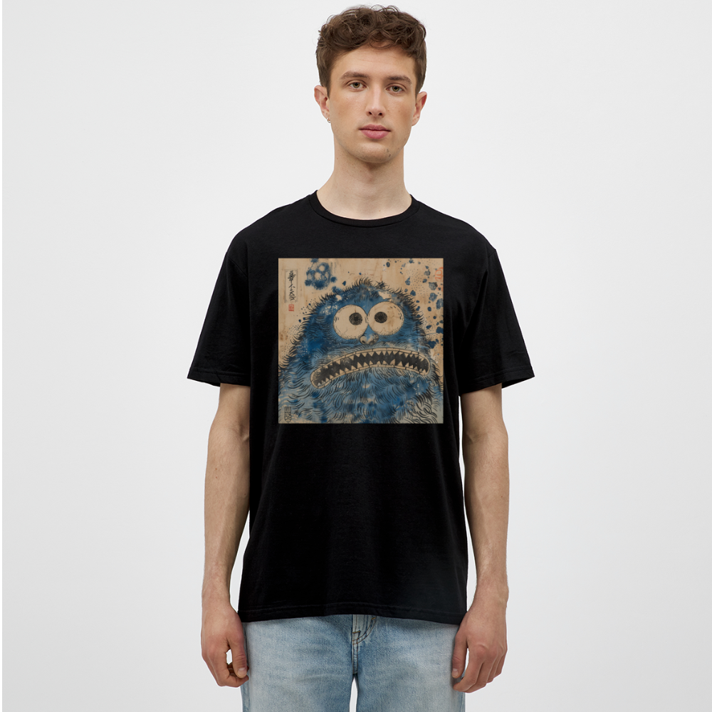 Uramiko ramlar i floden, T-shirt herr - svart