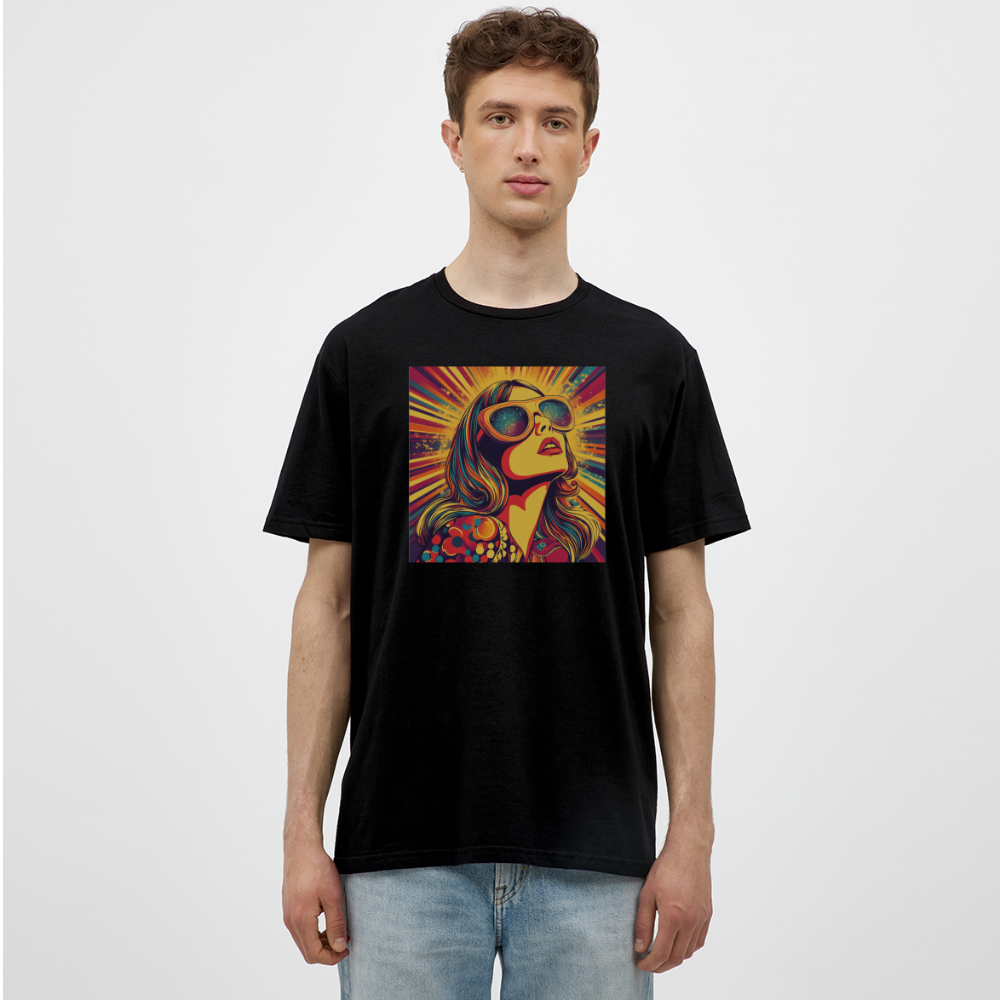 Disco Fever, T-shirt herr - svart