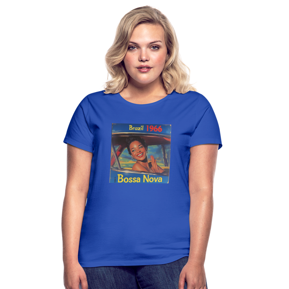 Isabela Costa, brazil 1966, T-shirt dam - royalblå