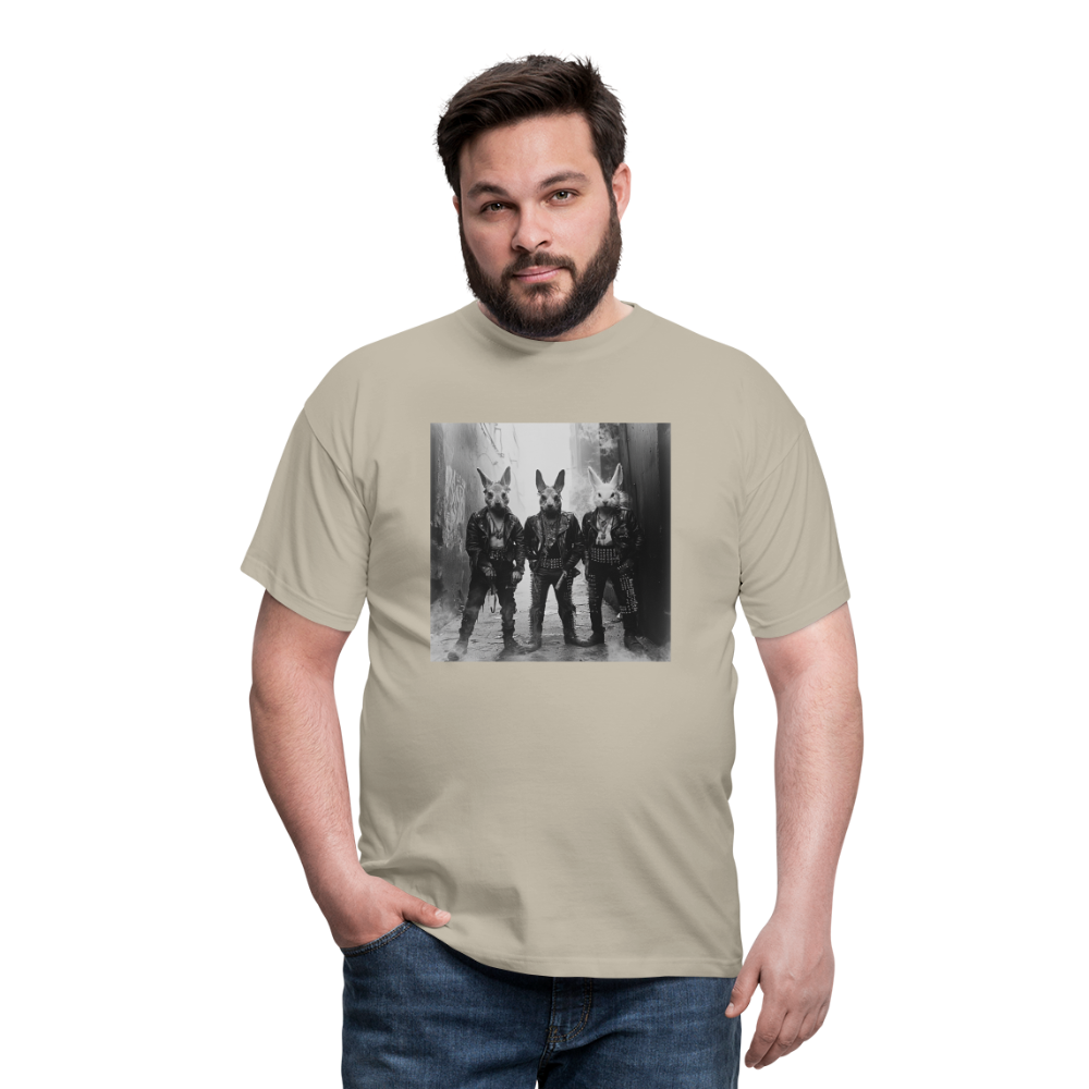 The Hare Raisers, T-shirt herr - sandbeige