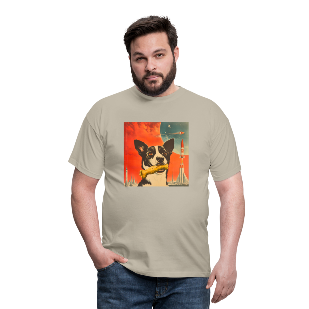Stjärnorna Nära, T-shirt herr - sandbeige
