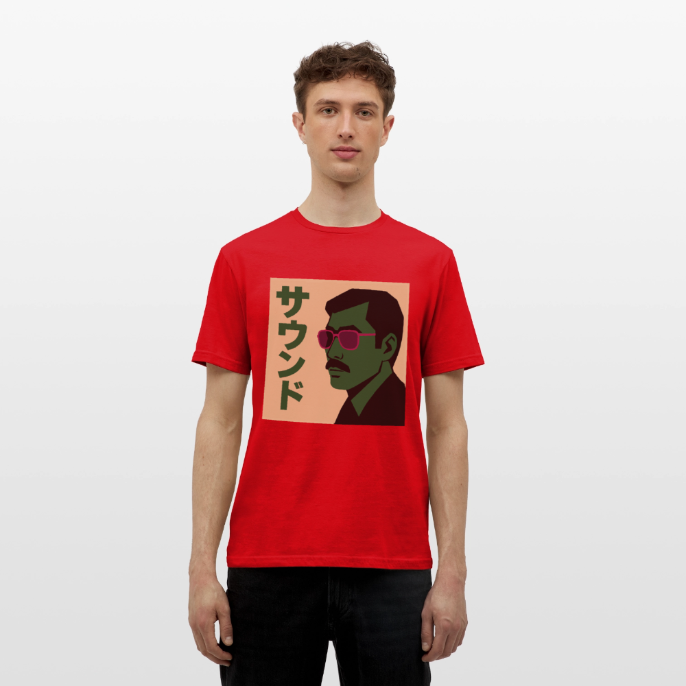 Nippon Sound, T-shirt unisex - röd