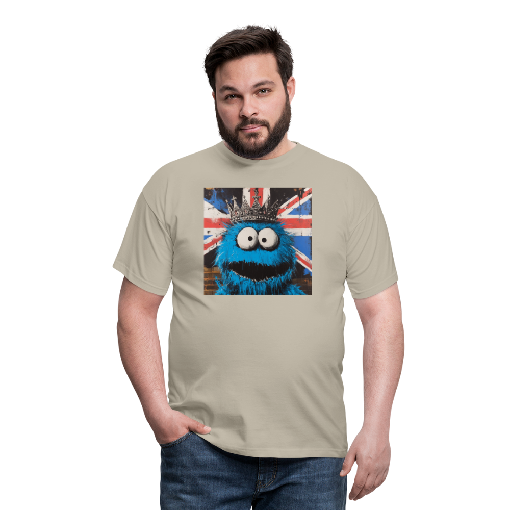 Monsters & Monarchs, T-shirt herr - sandbeige
