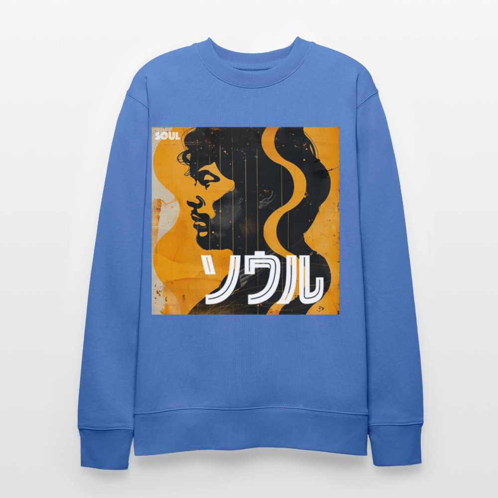 Nippon Grooves, Ekologisk sweatshirt CHANGER unisex från Stanley/Stella - blå