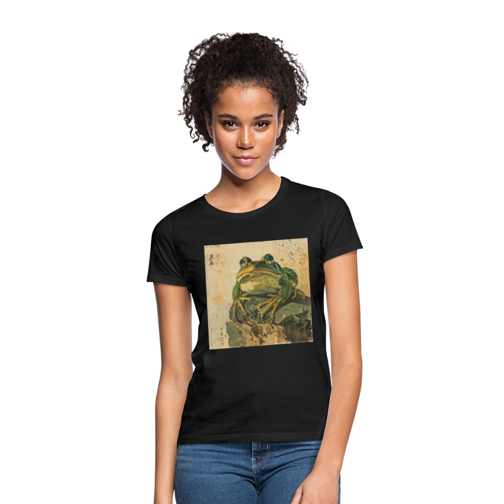 Grodan i Skymningen, T-shirt dam - svart